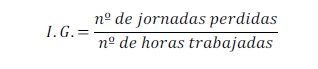 siniestralidad laboral 2012 indice gravedad