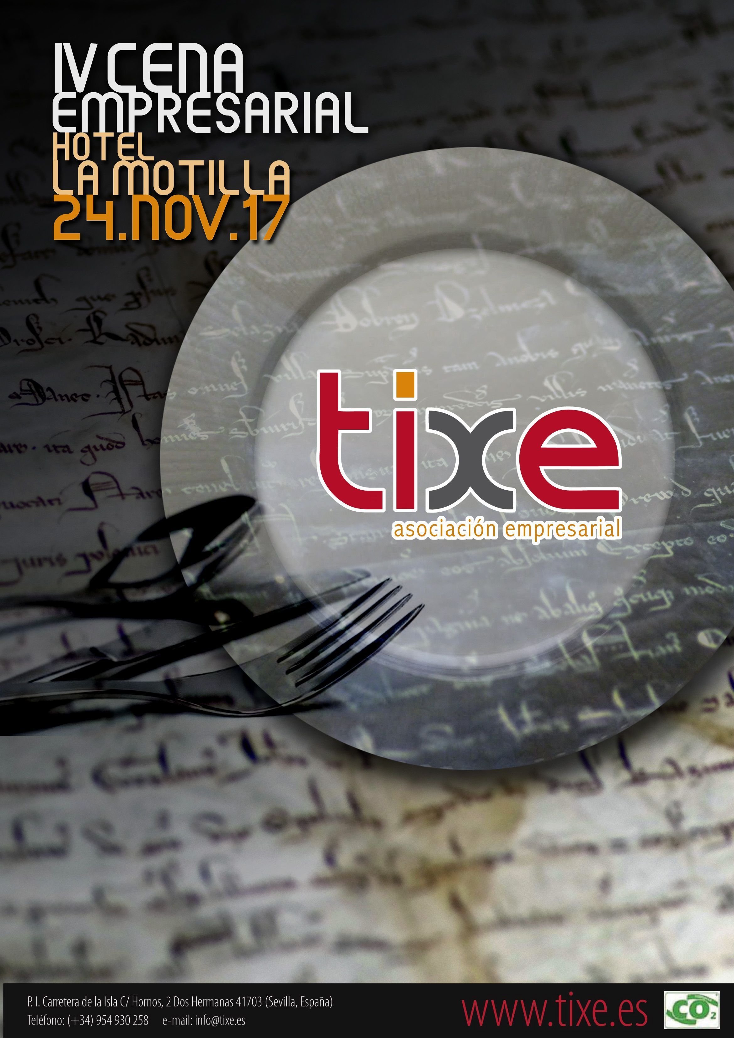 huella carbono evento sostenible IV cena tixe